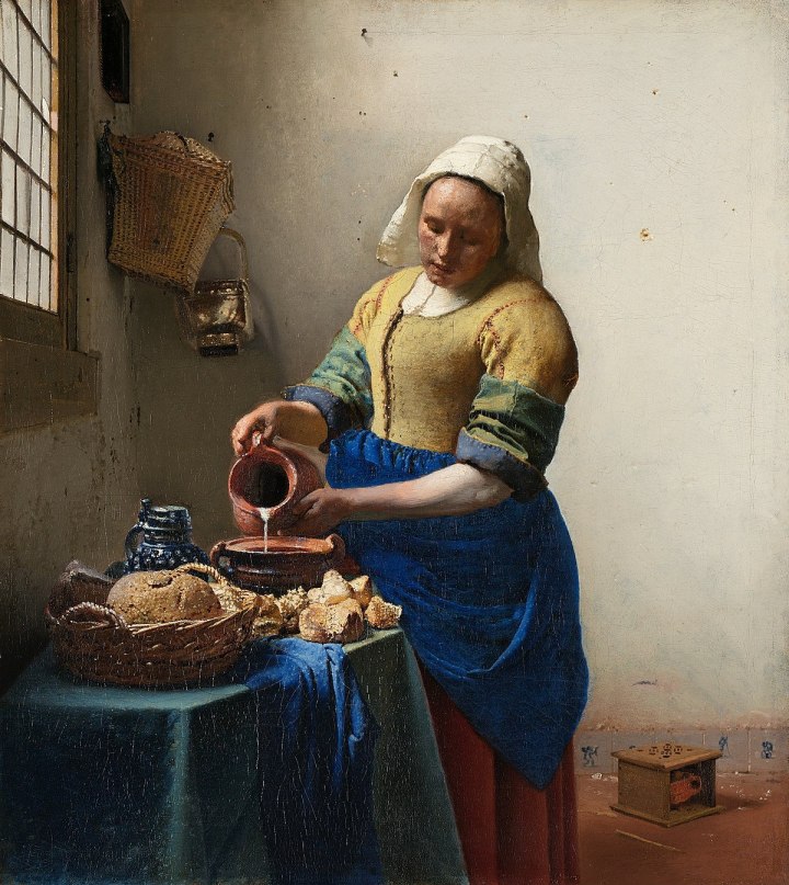 the milkmaid vermeer