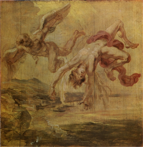 pieter paul rubens - de val van icarus