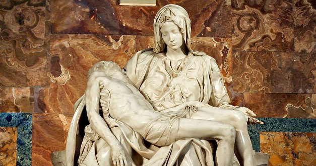 OBRA DE ARTE DA SEMANA: 'Pietà', de Michelangelo – Artrianon