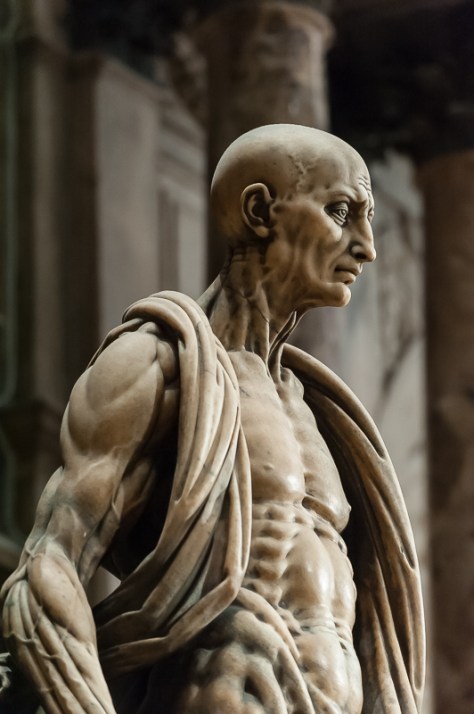 La statua di San Bartolomeo scorticato, Duomo di Milano